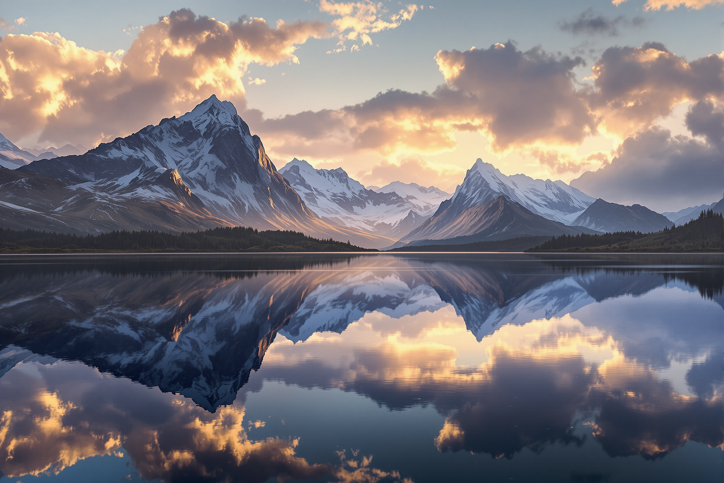 TrueFusion generated landscape